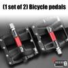 Bicycles Pedal Light Weight Aluminium Steel Bearing Bicycles Pedals Road Pedals Waterproof Bicycles Parts