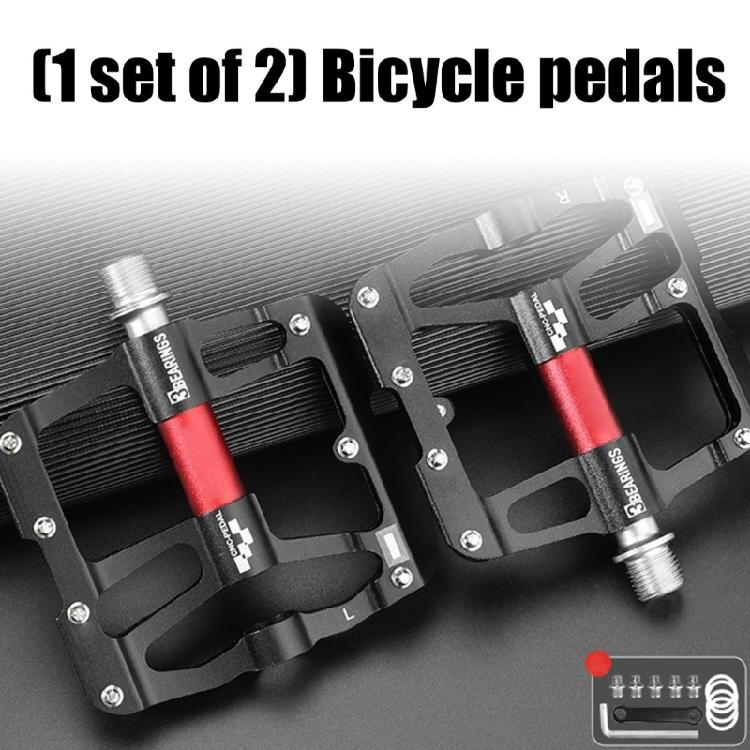 Bicycles Pedal Light Weight Aluminium Steel Bearing Bicycles Pedals Road Pedals Waterproof Bicycles Parts
