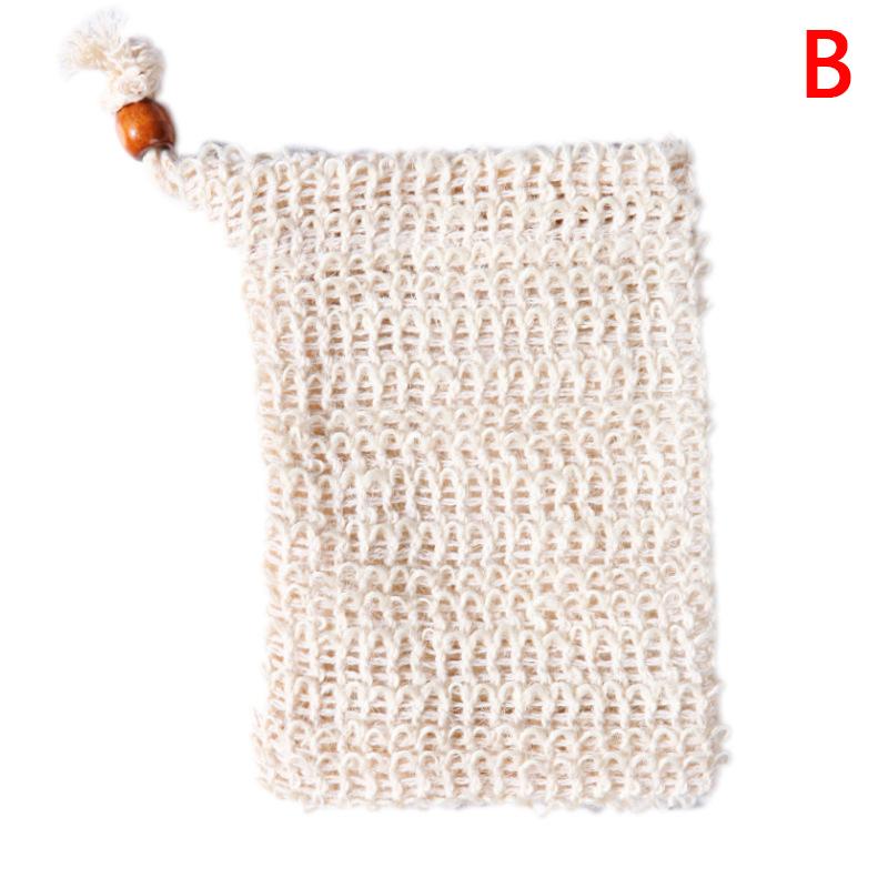 Pěnicí síťka na mýdlo Síťované sáčky Koupelové mycí pomůcky Čištění těla Pomůcka na pěnu Síťka Hloubkové čištění Domácí koupelna Exfoliační potřeby