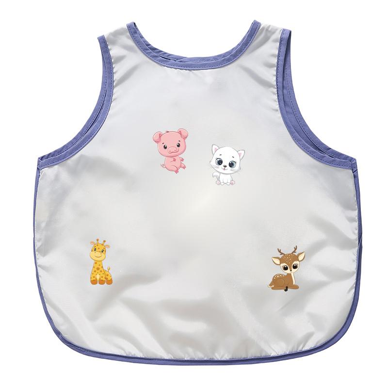 Little Animals Sheet Custom Iron On Transfer Easy To Cut Parches Ropa Clothes Stickers Diy T-Shirt Jeans Heat Transfer Sticker