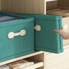 Clothes Storage Box With Foldable Design For Bedroom And Closet Organization