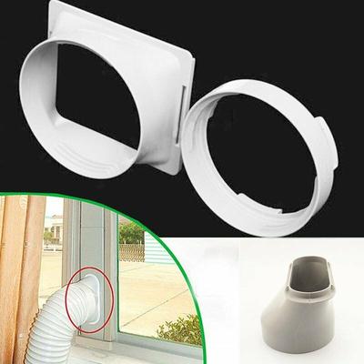 150MM Tragbare Klimaanlage Fenster Abluftkanal Schlauch Schnittstellenverbinder (Quadratische Schnittstelle)