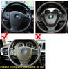 Silver ABS Interior Steering Wheel Trim For BMW X3 X4 F25 F26 11-17 X5 F15 14-18