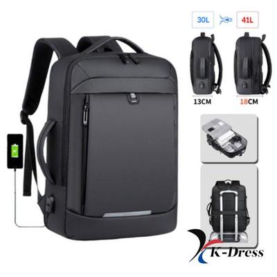 Expandable High Capacity Men's College Work Backpack