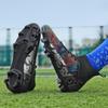 Children with Large Size Football Shoes Men's High -top Adolescent Students Competition Training Shoes Artificial Grass Long Nail Shoes