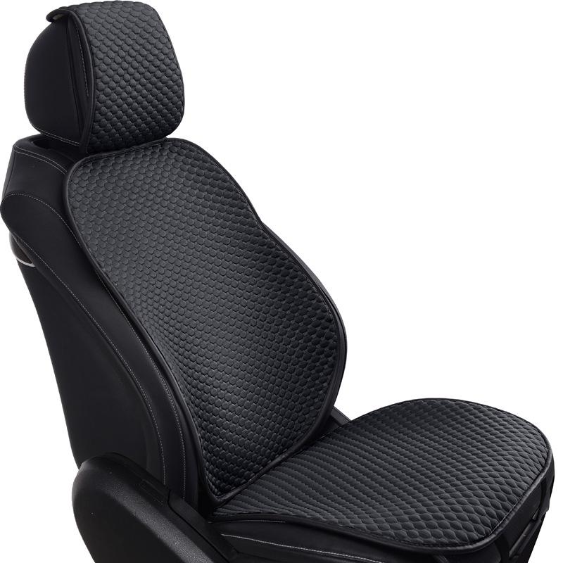 Cuscini Universali per Sedili Auto: Telo Copriauto Mezzo, Ventilato, per Tutte le Stagioni, per Sedili Posteriori - Ideale per Interni Femminili