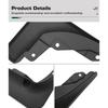 4PCS Car Mud Flaps Splash Guards Mudguards Car Mud Flaps Compatible with Great Wall Haval F7 F7x 2018 2019 2020 2021 2022 2023
