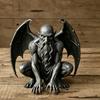 Indoor Table Ornaments Resin Gargoyle Statue, Medieval Gothic Sculpture, Artistic Horror Tabletop Figurines for Living Room Decorative Craft