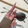 New Vintage Metal Frame Polygon Sunglasses Women Men Round Sun Glasses Female Eyewear  for Male Female Eyeglasses