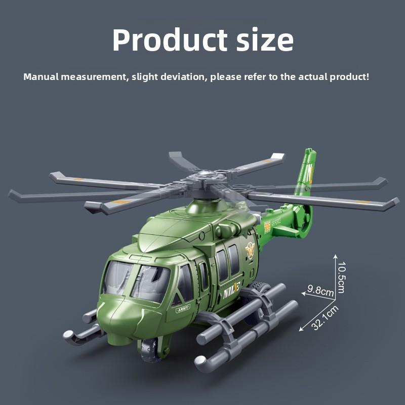 Childrens Large Inertia Toy Helicopter With Rotatable Propellers For Toddler Development And Parentchild Play