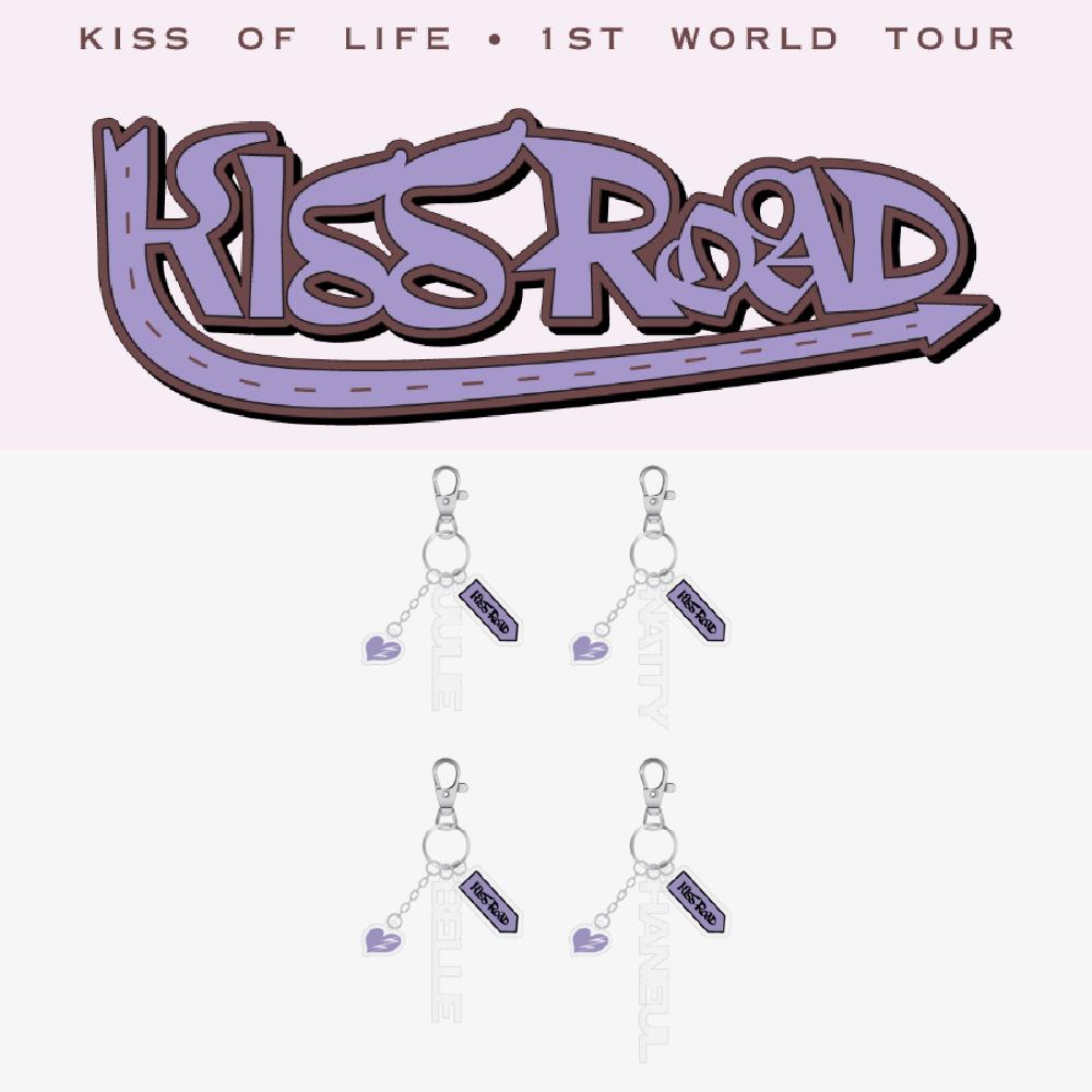 

Брелок для ключей KISS OF LIFE 1-й мировой тур KISS ROAD Julie