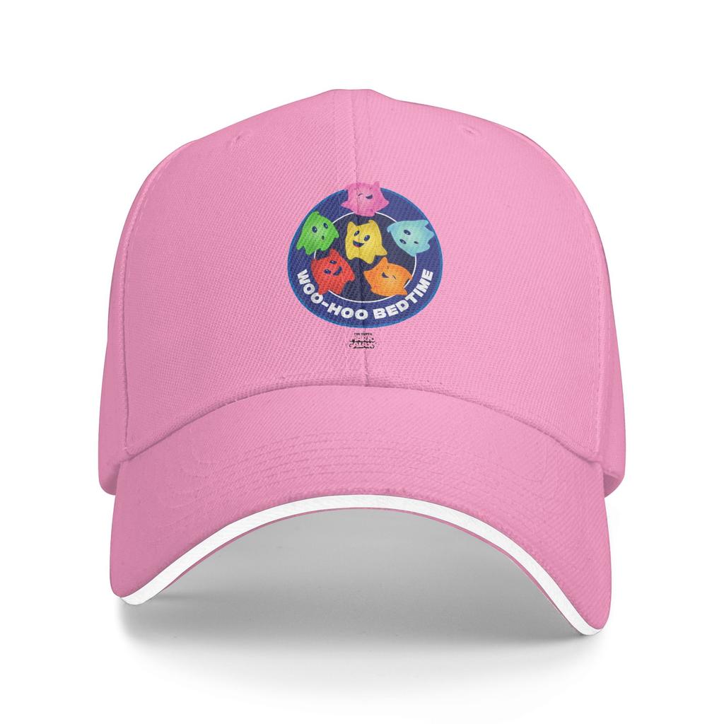 Marios Lumas Woo-Hoo Bedtime Galaxy Movie Baseball Caps Hip Hop Sandwich Cap Unisex Adjustable Sun Cap Running Golf