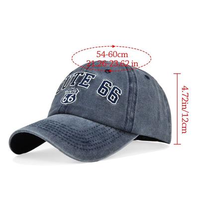 Vintage Denim Baseball Cap Hip Hop Snapback Caps Fashion Dad Tucker Hat  for Men Women
