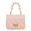 Crossbody Pearl Childrens Bag With Lightweight Design For Fresh Color Solid