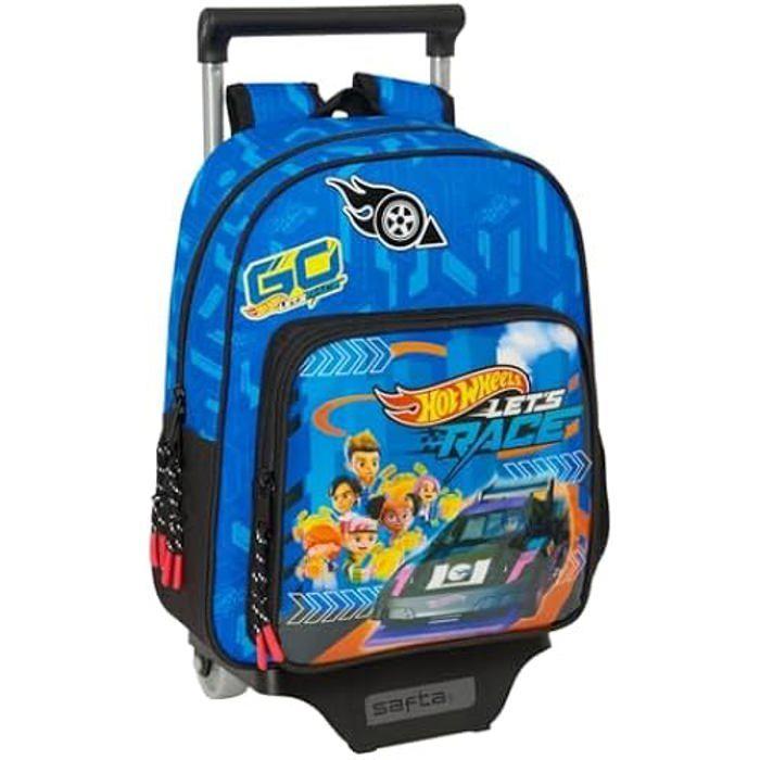 Sac à dos - SAFTA - Hot WHEELS LET'S RACE - Avec chariot - Confortable - Enfants