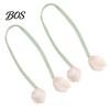 Versatile Curtain Ties 2Pcs Tulip Bud Ties, Decorative Tiebacks, Flower Buds Soft Rope Tiebacks for Bedroom Curtains Patio Drapes Macaron Color