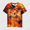 Retro Judas Priest Band 3D Druck T-Shirt Herren Damen Mode Harajuku Große Größe Out Kurzarm Rock Tops T-Shirts Herren Kleidung Kinder