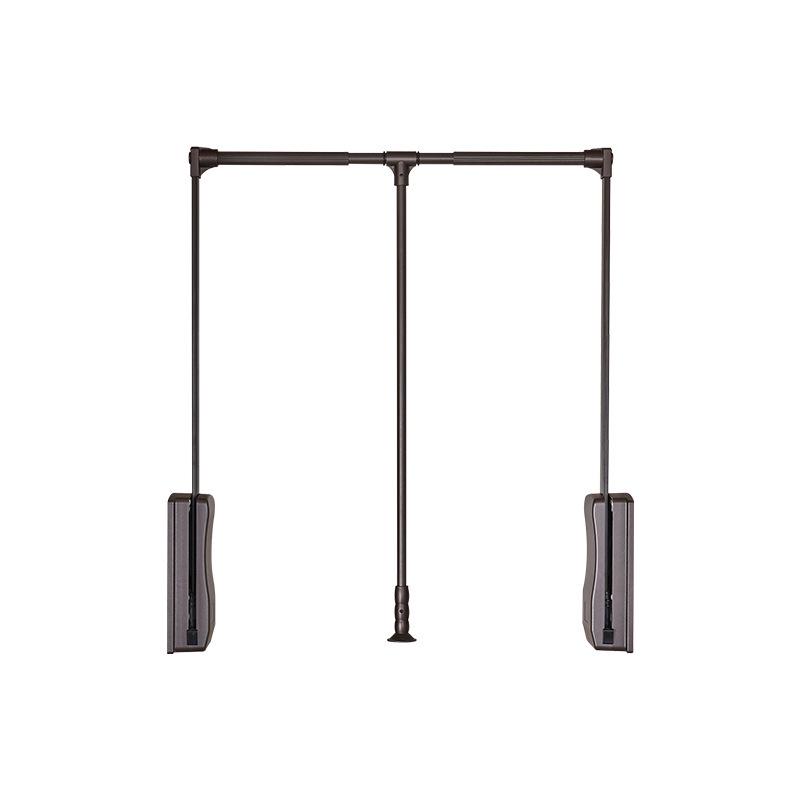 Cloakroom Pull-Down Clothes Hanger Wardrobe Lift Rod
