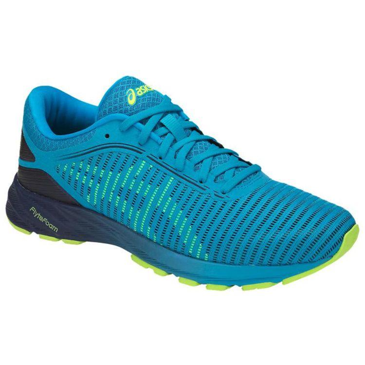 Asics Dynaflyte 2 Durable Breathable Low Top Running Shoes Men Sneakers Blue T7D0N-4107