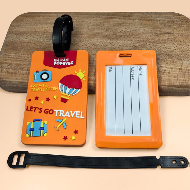 XingQin Cartoon Travel Luggage Tag