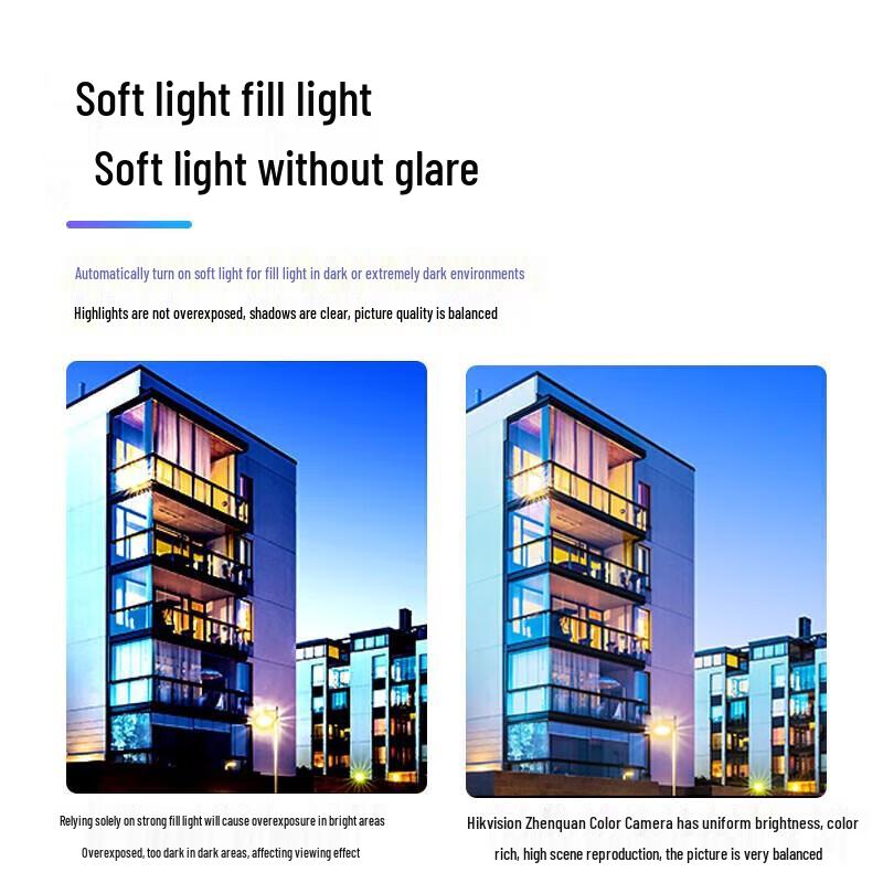 HIKVISION Full-Color PoE Dome Network Camera CN plug (adapter included)