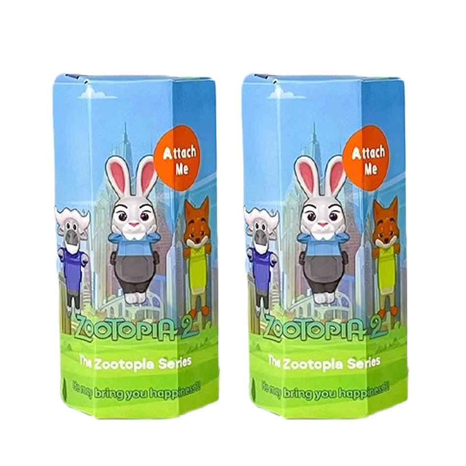 Cartoon Animal Rabbit Judy Fox Mr. Nick Model Toy for Kids Bedroom Decor Ideal Children's Birthday Christmas Gift