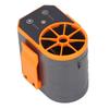 Waist Fan 4 Speed   USB Rechargeable Portable Belt Fan with LED Light for Outdoor
