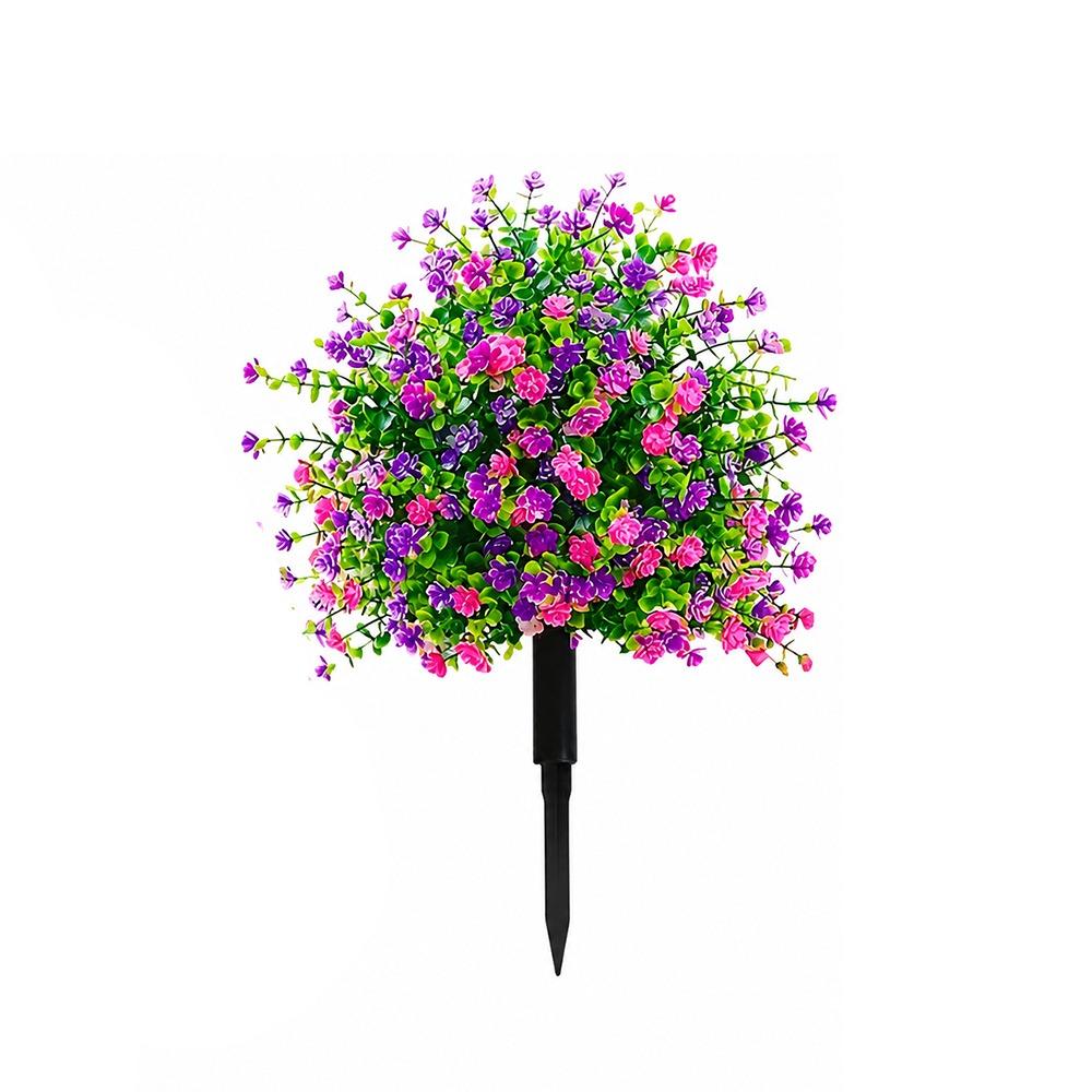 Ground Insert Ground Insert Artificial Flowers Decorative Plant Outdoor Decoration 5