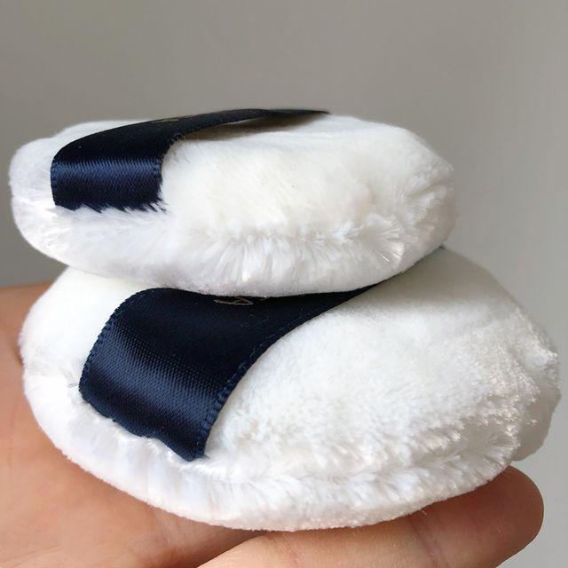 

Rhea - Powder Puff 2 Pcs - Circle - Mixed Fibre - White - L
