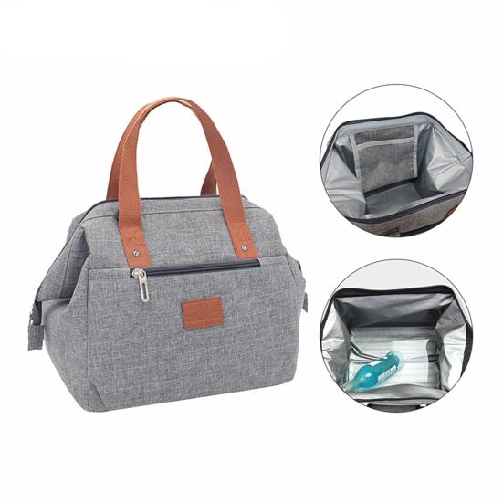 Lunch Bag Capacity Multi-layer Large Thickened Waterproof Heat Preservation with Handle Portable Food