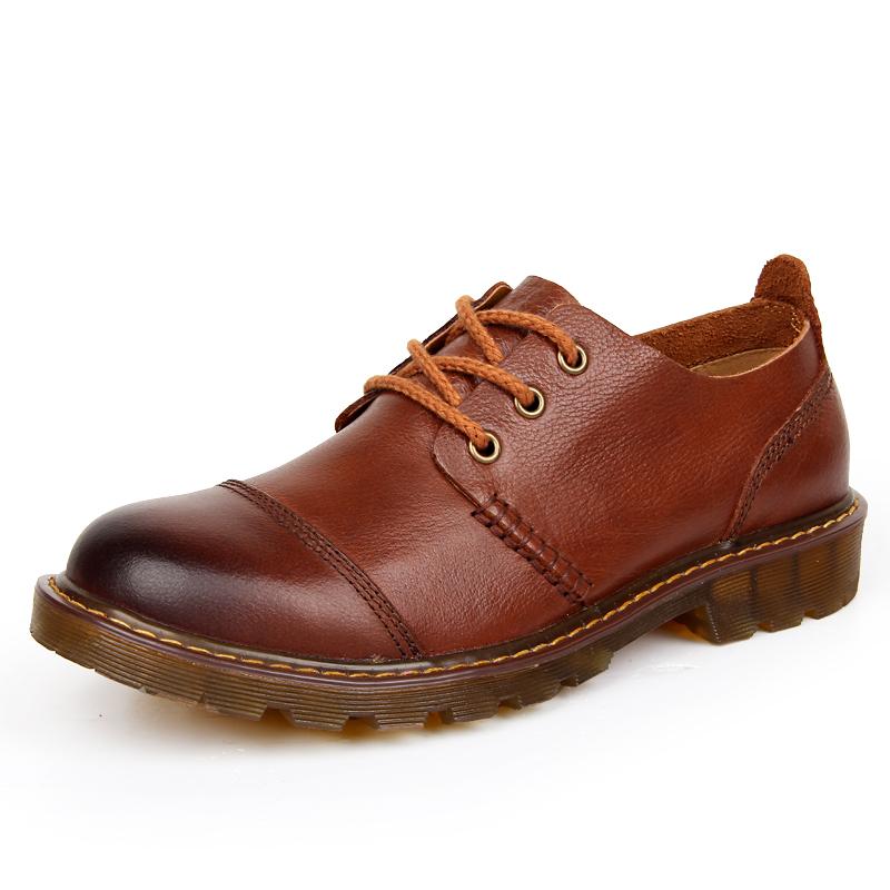 

2024 Новые мужские кожаные туфли Повседневная обувь из натуральной кожи Мужские оксфорды Модные туфли на шнуровке Дерби Туфли для работы на открытом воздухе Sapatos 38 коричневый