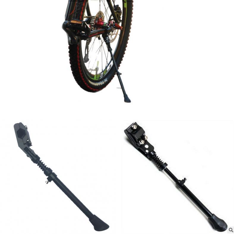 Mountain Bike Aluminum Alloy Kickstand With Adjustable Length For Parking And Maintenance