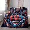 1pc Guitar Dreams Lightweight Flannel Blanket, Comfortable and Warm Blanket, for Office and Camping Sofa Bed, Livingroom131