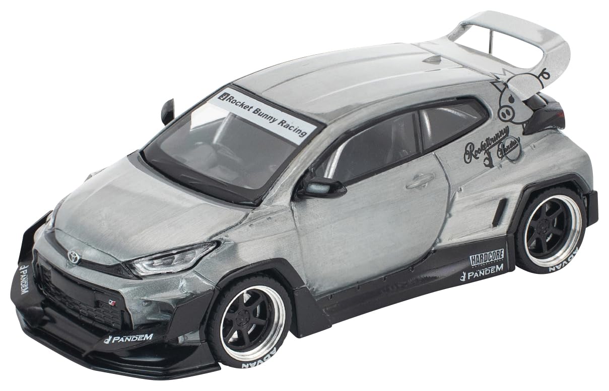 

Genesis Company POP RACE 1/64 Pandem GR Yaris RAW Finish Готовая модель PR640329