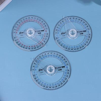1/3/5 Stück Winkelmesser Messwerkzeug Kreiswinkelmesser Zeichenwerkzeuge 360-Grad Mathematik Geometrie Für Klassenzimmer