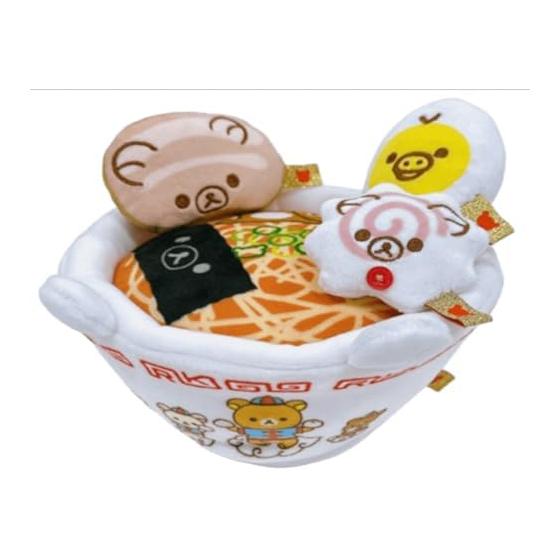 San-X Rilakkuma Ещё! Китайская серия! Набор мягких игрушек (Рилаккума, Корилаккума, Киироитори, Чаироикогума?) Мягкая игрушка MO88301