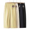 2026 New High-Waisted Elastic Straight-Leg Summer Pants for Middle-Aged Moms