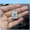 Gothic Skull Pendant Necklace With Cross Chain For Men And Women