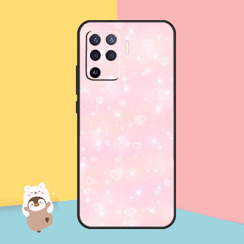 

Пастельно-розовый чехол для OPPO Find X5 X3 Lite Pro A15 A16 A52 A72 A5 A9 A31 A53 A83 A93 A54 A74 A94. OPPO A94 5G