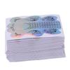100 Pcs Nail Extension Forms   Length Acrylic Nail Forms Holographic Self Adhesive Clear Alignment Lines