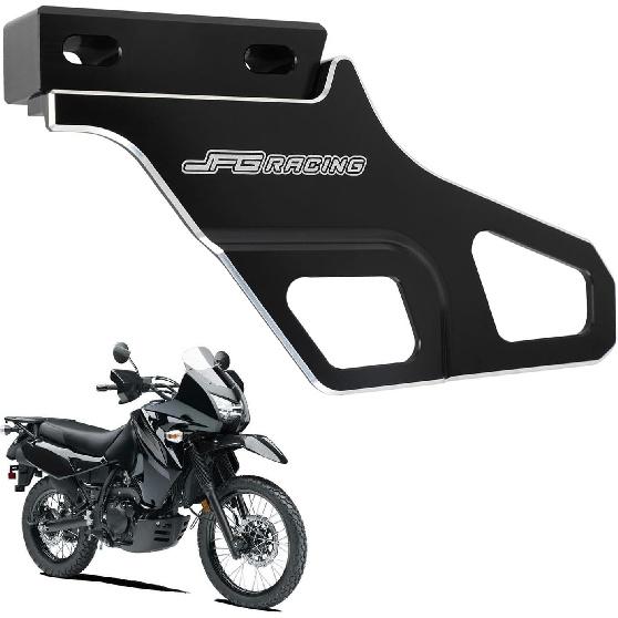 JFG RACING Motorcycle Chain Guide Guard Protection CNC for KLR 650 KLR650 1987-2018 2021-2024 Black чёрный