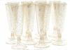 Plastic Golden Glasses Reusable 10 Holidays Catering Wedding Picnic Hit