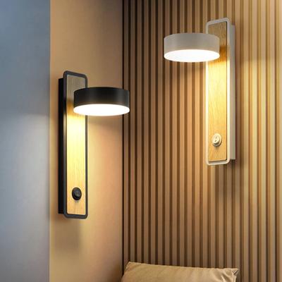 Moderne LED Wand Lampen Innen Beleuchtung Leuchte Mit Schalter Nacht Schlafzimmer Wohnzimmer Dekoration Studie Lesen Wand Licht Leuchte