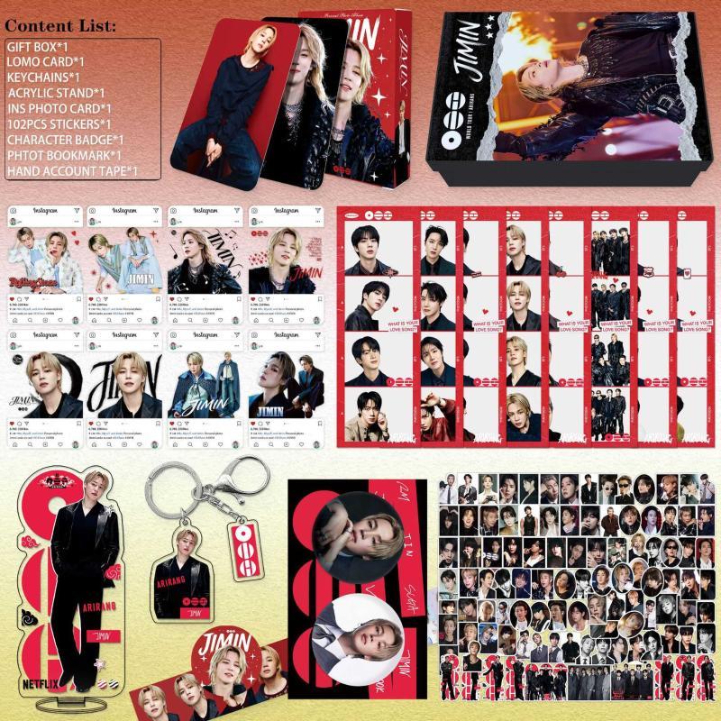 BTS SUGA JIMIN JUNGKOOK V Set di Fotocard ARIRANG set regalo Kpop