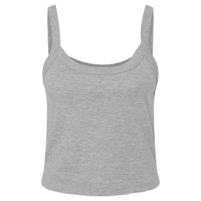 Bella + Canvas Dam/Damer Mikro-Rib Spaghetti Strap Tanktopp
