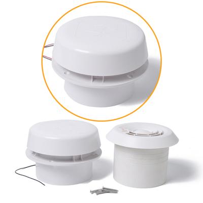 12V RV Top Mounted Two-way Air Vent Grille Silent Fan Modification Accessories