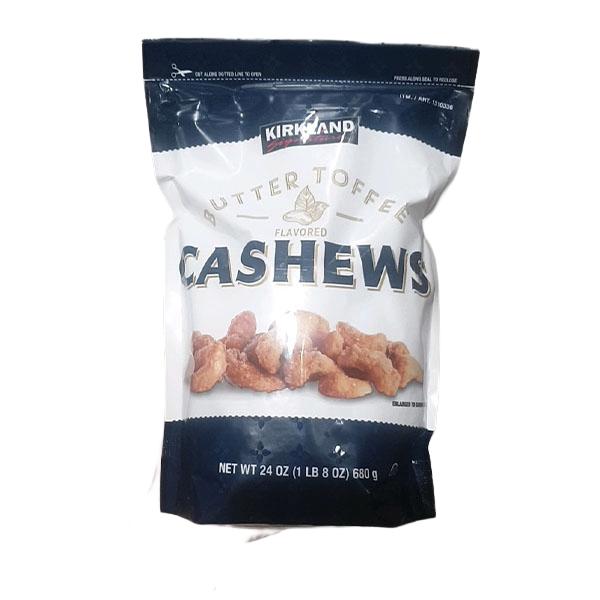 Kirkland Signature Butter Toffee Cashews 680g