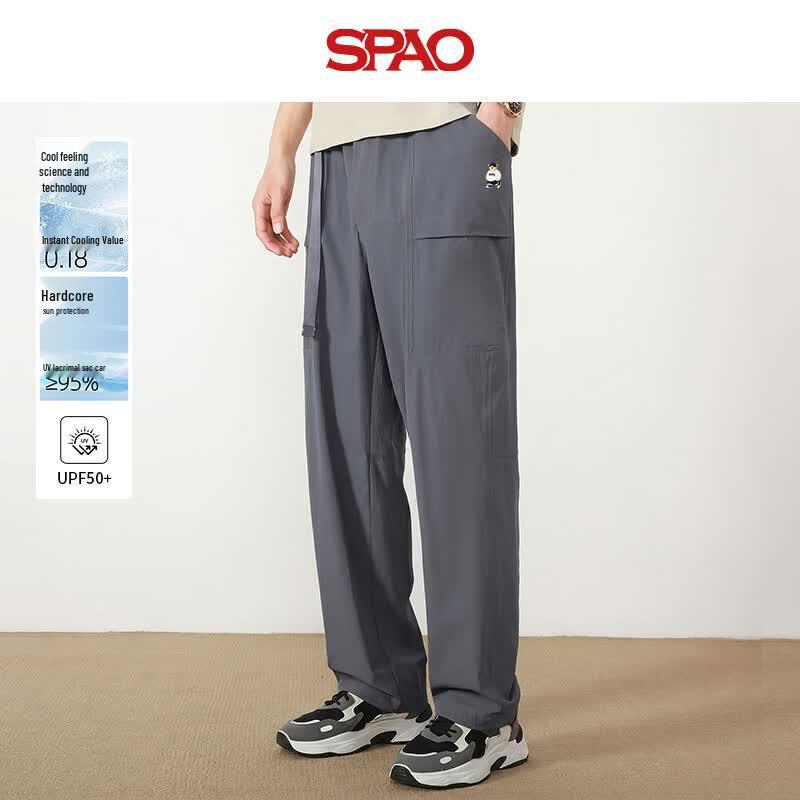 SPAO Men s Korea Bear Loose Fit Cargo Pants L