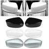 Black/White/Silver Side Mirror Covers Caps For Honda Accord 2008 2009 2010 2011 2012 US Model  Door Wing Rearview Mirror Trim