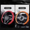 Car Universal 38cm NAPPA Car Steering Wheel Cover Suede Non-slip Card Cover Auto Steering Wheel Handle Booster Protective Cover